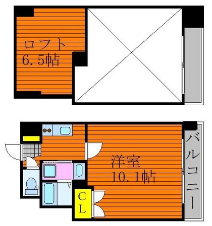 Grand E'terna岡山Ⅱの物件間取画像